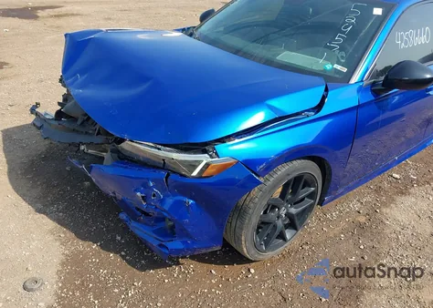 2023 Honda Civic Sport from USA, damaged, VIN 2HGFE2F57PH524571